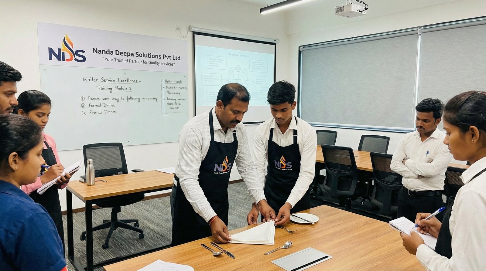 Waiter Service Training